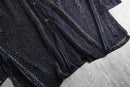 1990s metallic thread woven sheer shirt