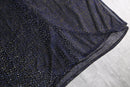1990s metallic thread woven sheer shirt