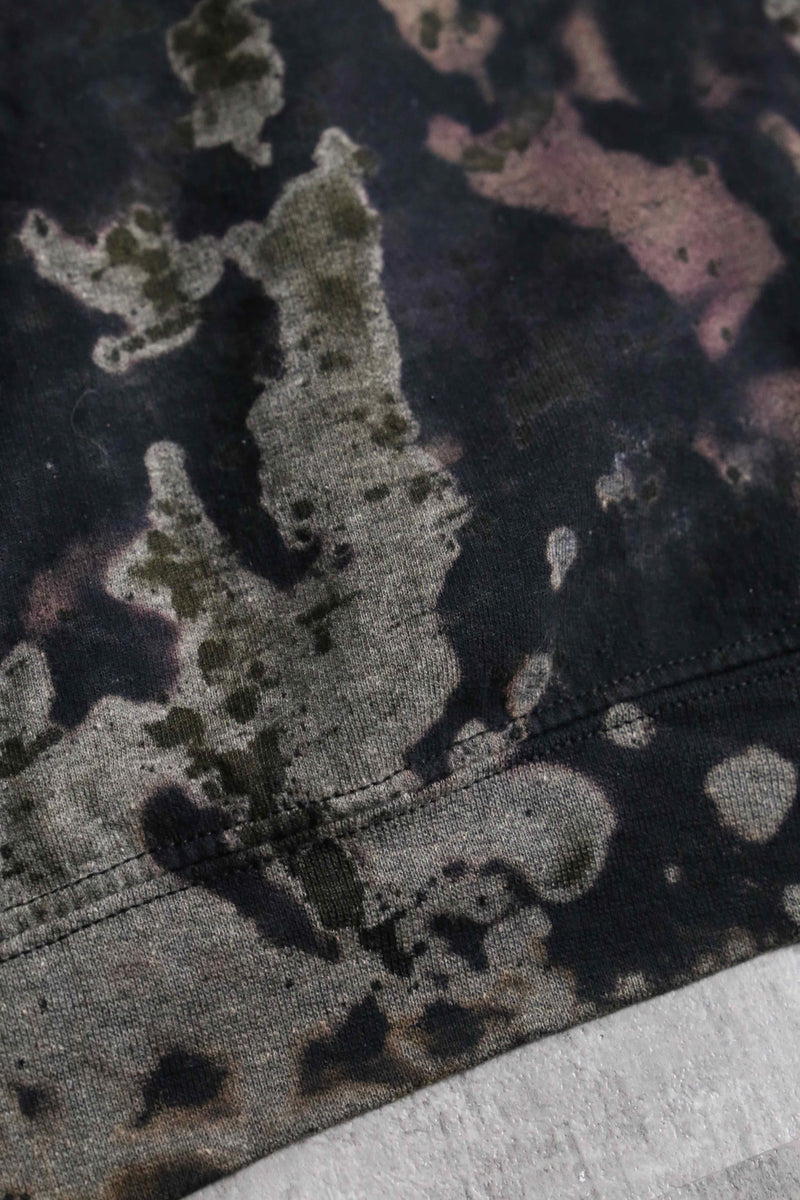 2000s bleached loose hoodie body by GILDAN