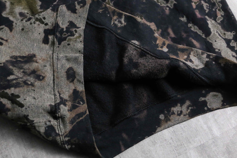 2000s bleached loose hoodie body by GILDAN