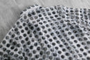 1990-00s coin dot over sheer shirt