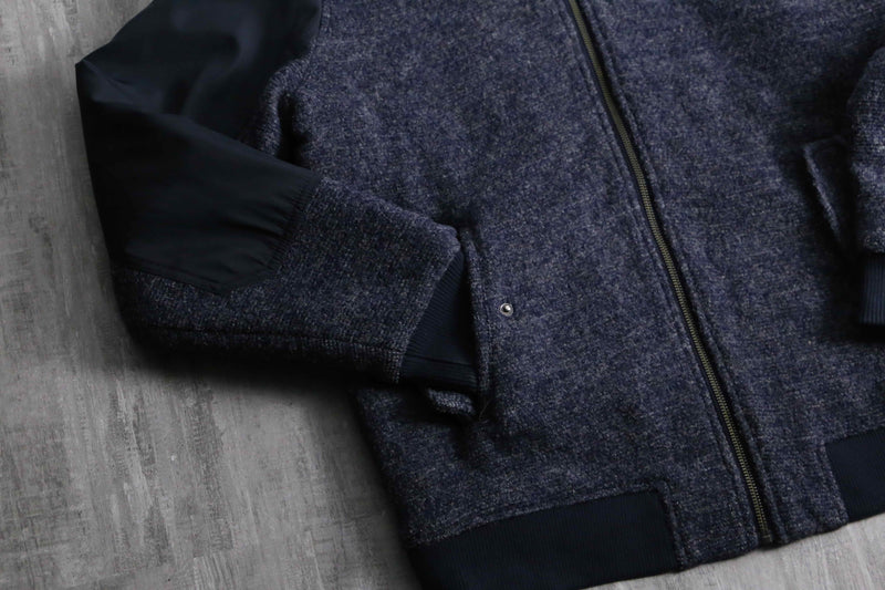 2000s nylon switch pile blouson