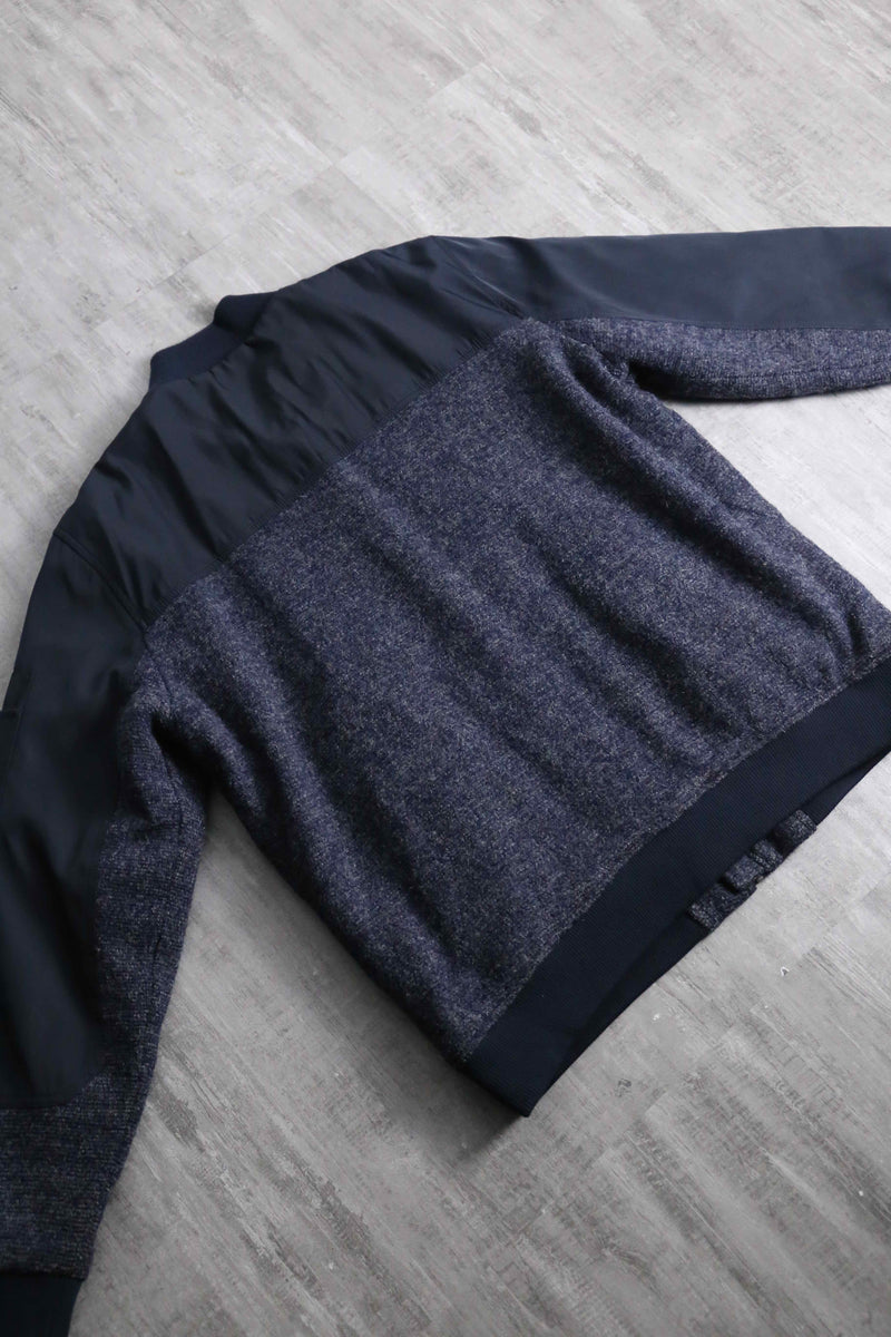 2000s nylon switch pile blouson