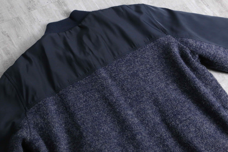 2000s nylon switch pile blouson