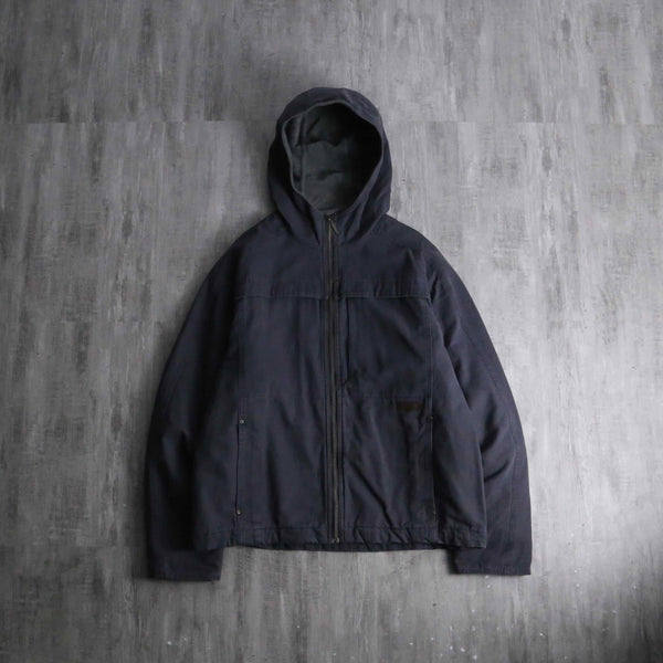 1990s Columbia cotton canvas hooded jacket