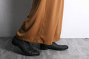 light brown 1tuck wide easy pants