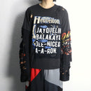 Re:make damage design long tee