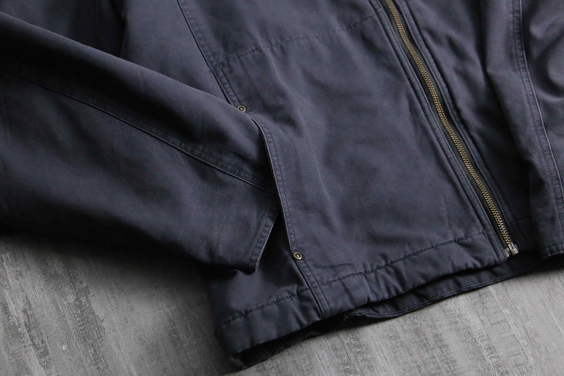 1990s Columbia cotton canvas hooded jacket