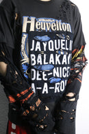 Re:make damage design long tee