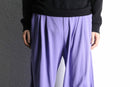 purple wide 2tuck easy slacks