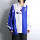 "Re:make" sweat docking zip jacket
