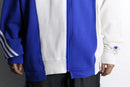 "Re:make" sweat docking zip jacket