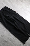 1990-00s Polo ASSN black baggy painter denim pants