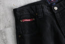 1990-00s Polo ASSN black baggy painter denim pants