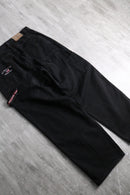 1990-00s Polo ASSN black baggy painter denim pants