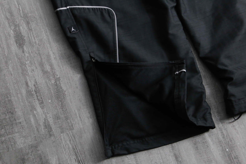 1990-00s AIR JORDAN rip stop nylon track pants