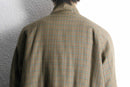 Houndstooth pattern harrington jacket
