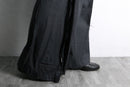 "Re:make" side flare trousers pants