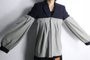 Re:make knit docking design tailored jacket