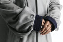 Re:make knit docking design tailored jacket