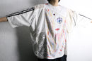 "Re:make" drawing face lace game shirt