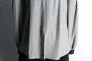 Re:make knit docking design tailored jacket