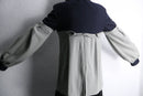 Re:make knit docking design tailored jacket