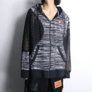 "Re:make" lace docking track jacket