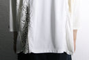 "Re:make" drawing face lace game shirt