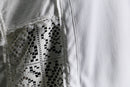 "Re:make" drawing face lace game shirt