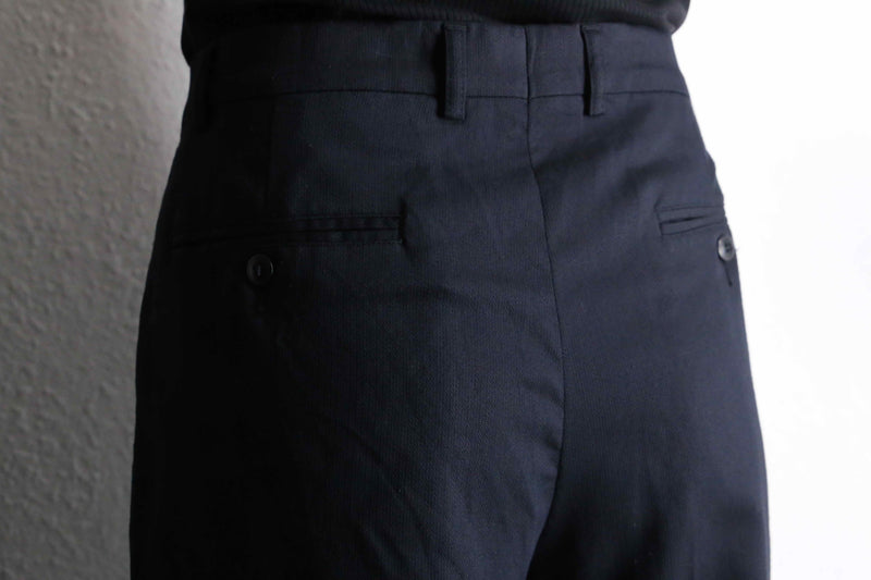 "claiborne"dark navy color soft textile trousers