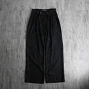 1990-00s wide easy linen pants