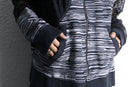 "Re:make" lace docking track jacket