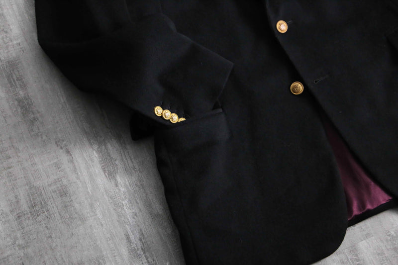 1970s vintage wool nel 2B single tailored jacket