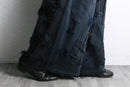 "Re:make" extra buggy black denim