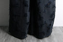 "Re:make" extra buggy black denim