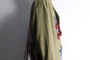 "Re:make" patchwork design coat
