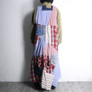 "Re:make" patchwork design coat