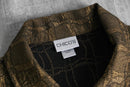 "CHICO'S" brown color overall pattern jacket