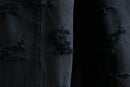 "Re:make" extra buggy black denim