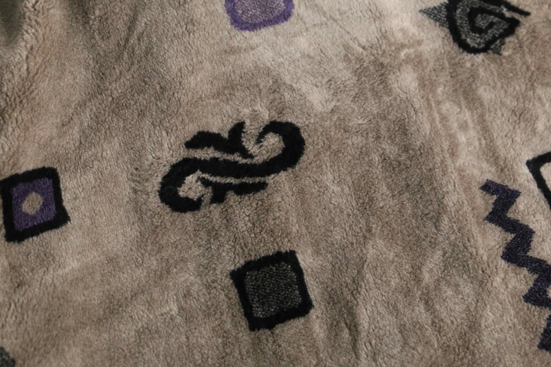 “FORECASTER SPORTS” Acryl fleece zip-up hoodie