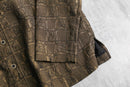 "CHICO'S" brown color overall pattern jacket
