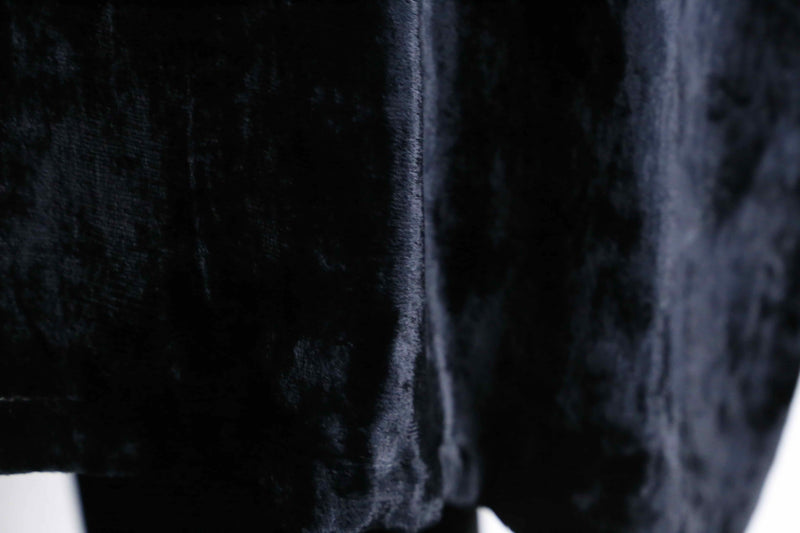 animal mulch pattern velour long shirt