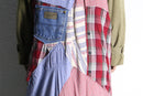 "Re:make" patchwork design coat