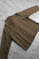 "CHICO'S" brown color overall pattern jacket