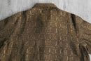"CHICO'S" brown color overall pattern jacket