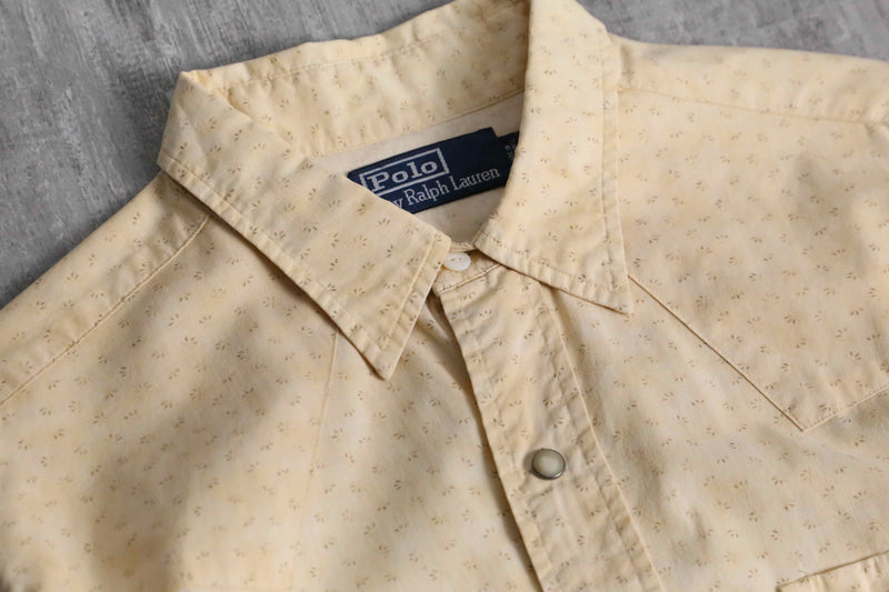 1990s Polo by RL dye-in print western shirt