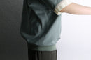 contrast rib panel polo shirt