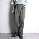 "RALPH LAUREN"wide tapered slacks