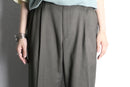 "RALPH LAUREN"wide tapered slacks